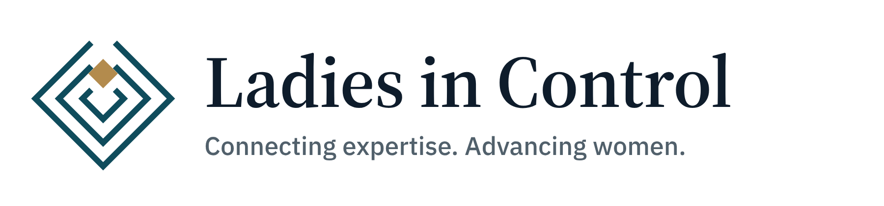 Ladies in Control logo