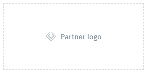 Placeholder for a partner logo